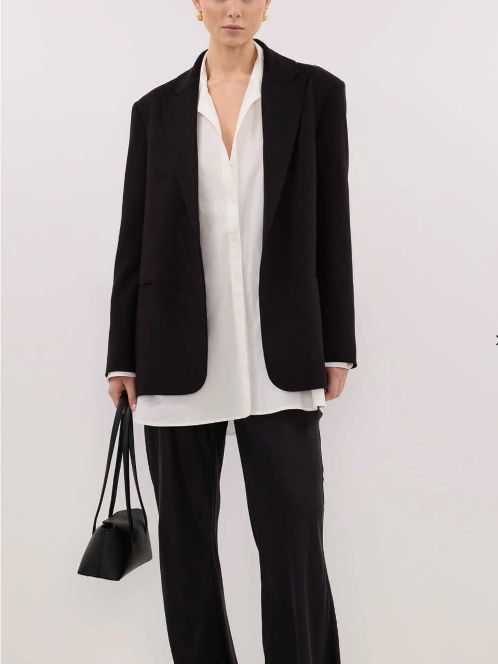 DISSH Black silky pants